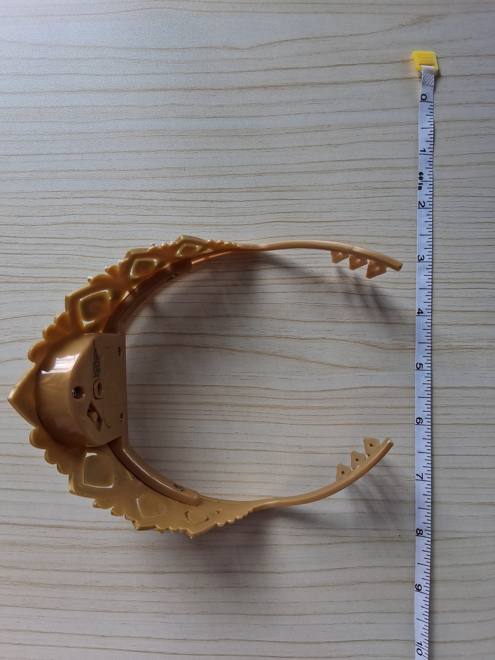 Disney Anna Frozen 2 Gold and Teal Princess Tiara Costume Crown - Picture 5 of 6